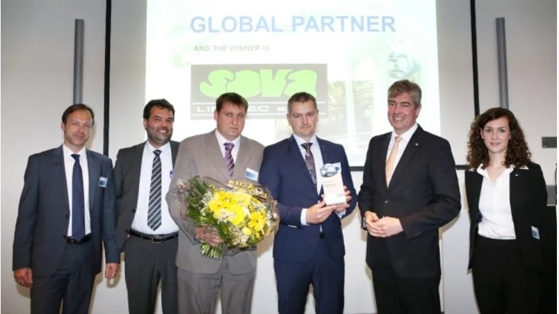 Category Global Partner winners Supplier Award 2014