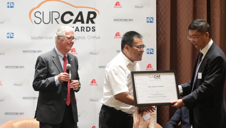 Dürr receives three SURCAR awards