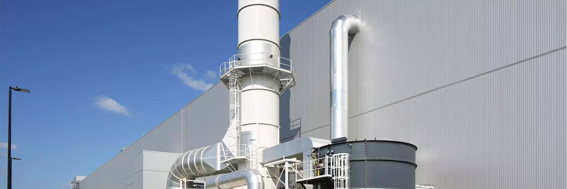 Efficient air pollution control with the Oxi.X RL Regenerative Thermal Oxidizer with a rotary valve