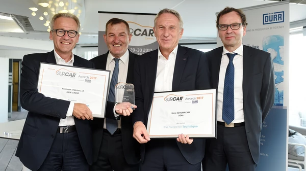 Dürr und BMW receive SURCAR Award