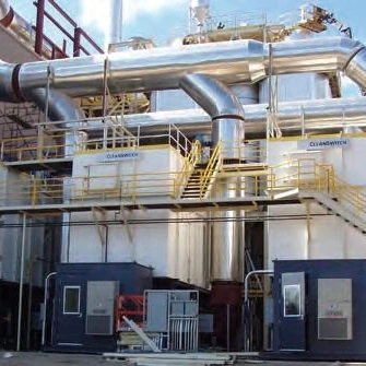 Oxi.X RC Regenerative Thermal Oxidizer (RTO) – Wood Products OSB Dryer Application