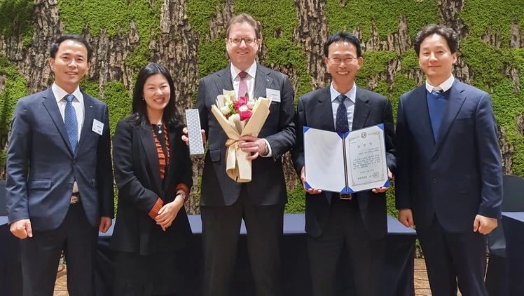 Environmental award in South Korea