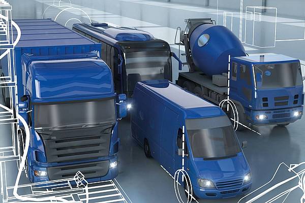 Dürr's commercial vehicle painting