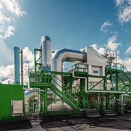 Duerr Environmental Technology axhaust-air purification plant
