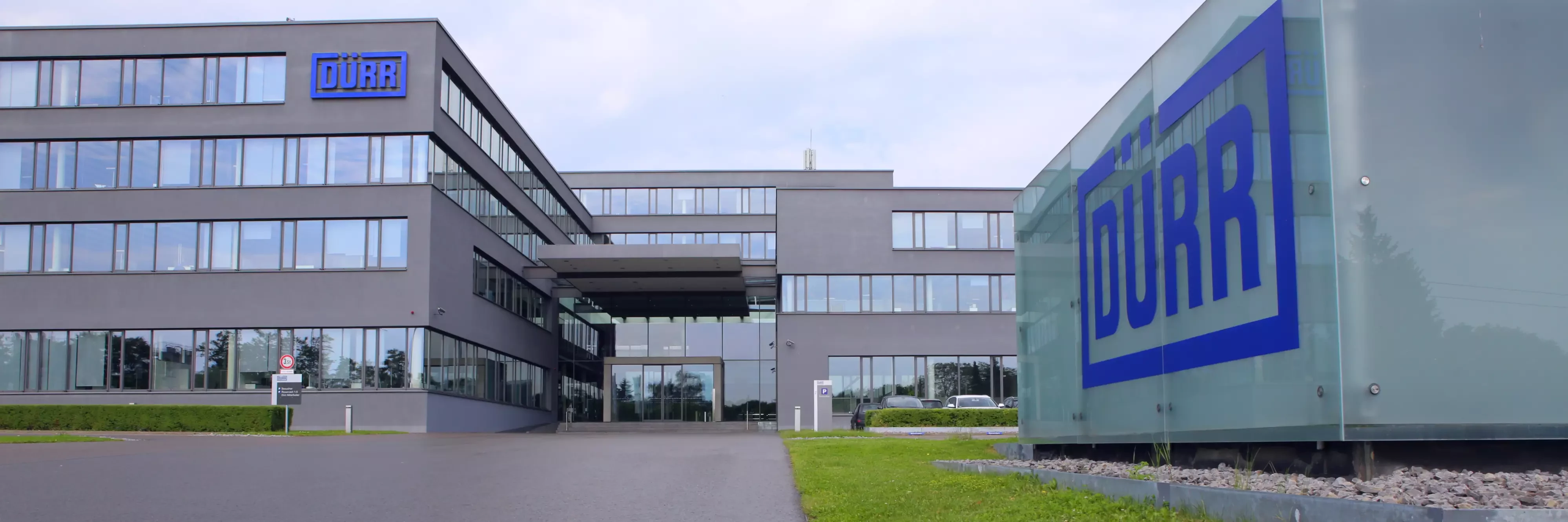 Dürr Headquarters Building front view in Bietigheim-Bissingen, Germany