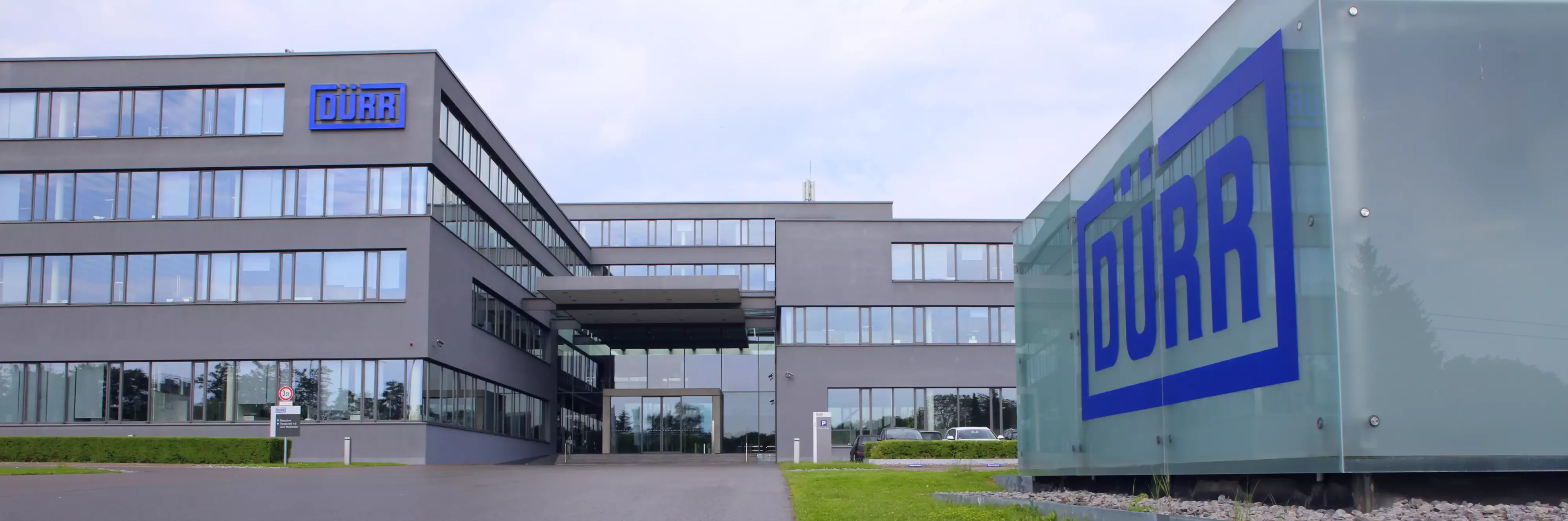 Dürr Headquarters Building front view in Bietigheim-Bissingen, Germany