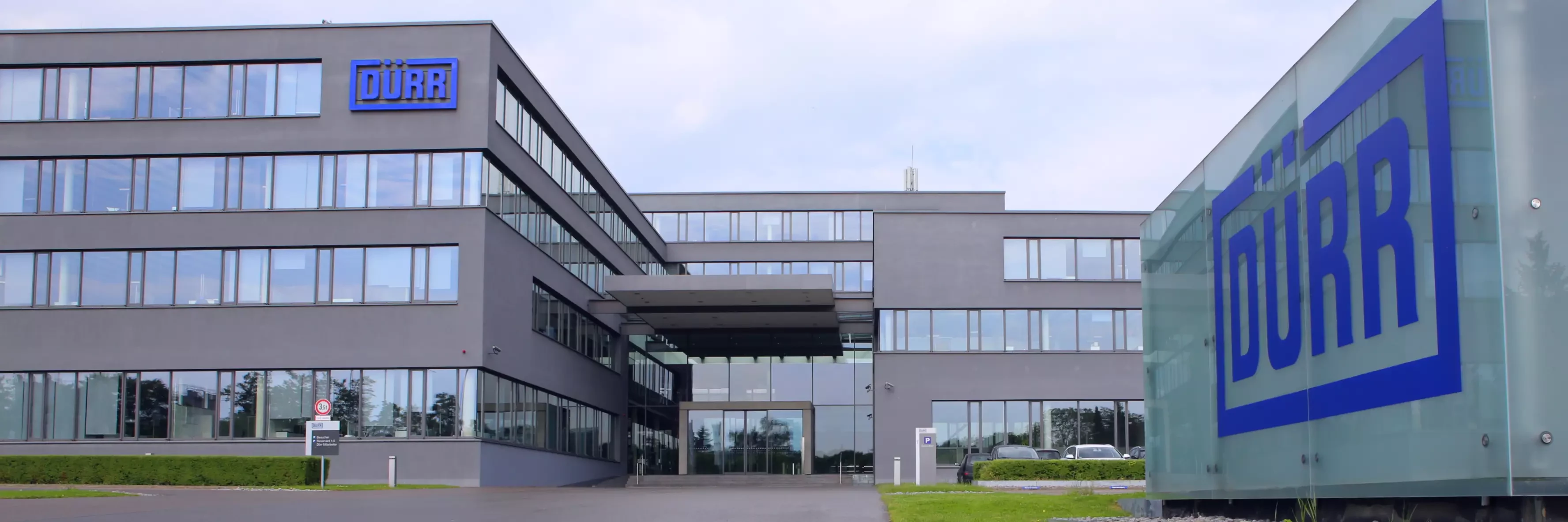 Dürr Headquarters Building front view in Bietigheim-Bissingen, Germany