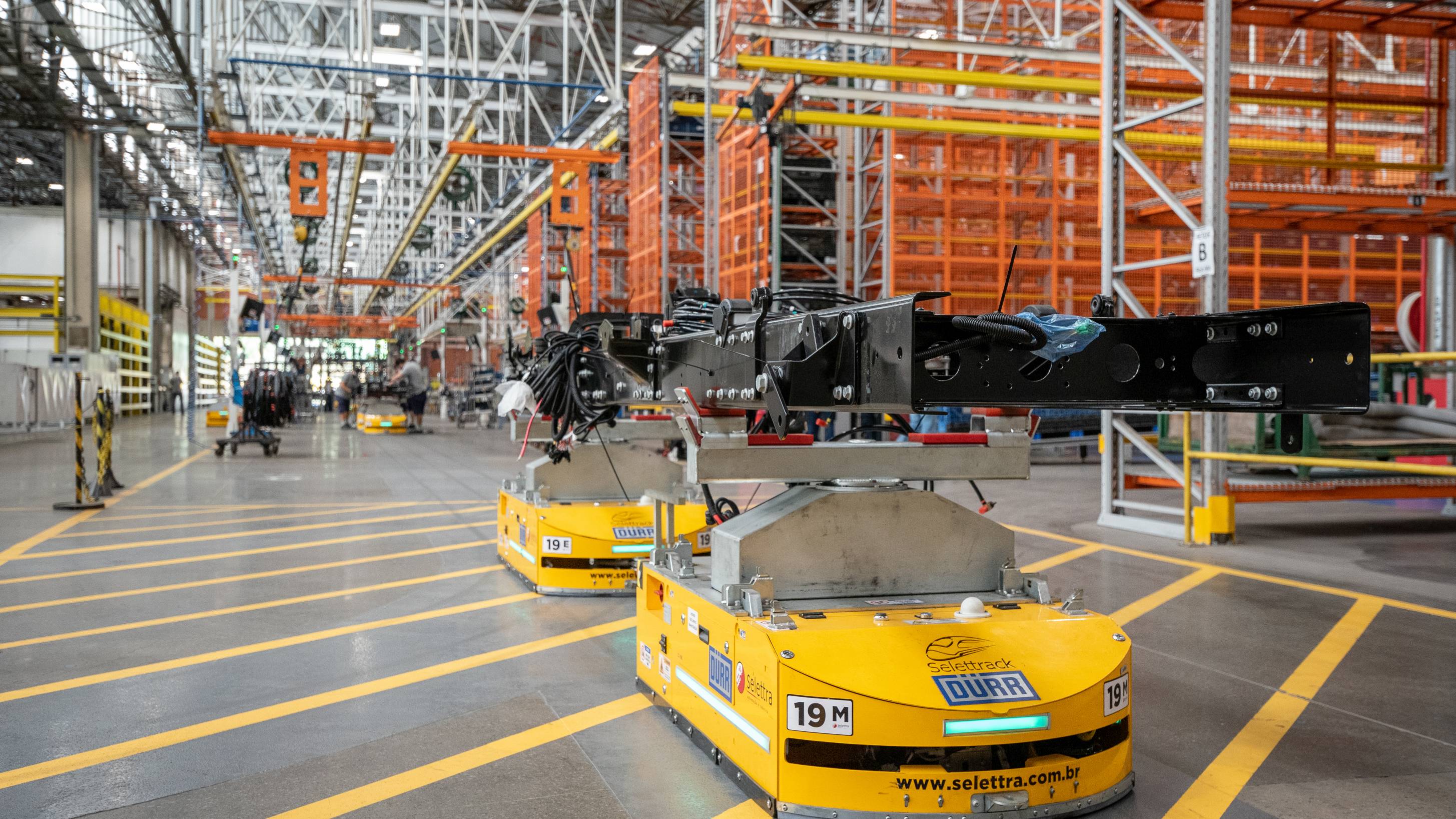 Dürr implements most modern bus chassis assembly line in Brazil Dürr