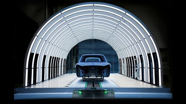 Dürr's EcoReflect is a innovative light tunnel for checking surface quality