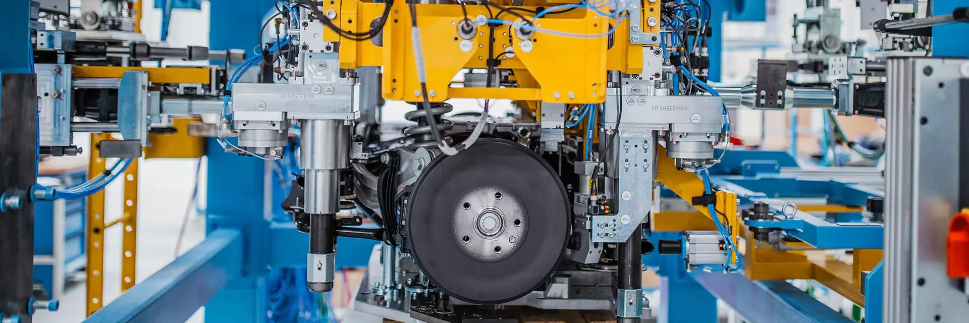 Dürr's Axle setting is a key component in the assembly process