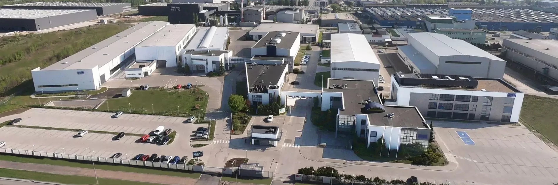 Dürr Poland location an overview of the building complex