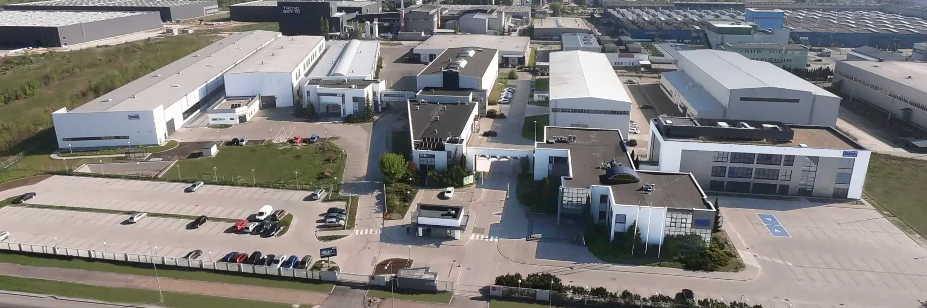 Dürr Poland location an overview of the building complex