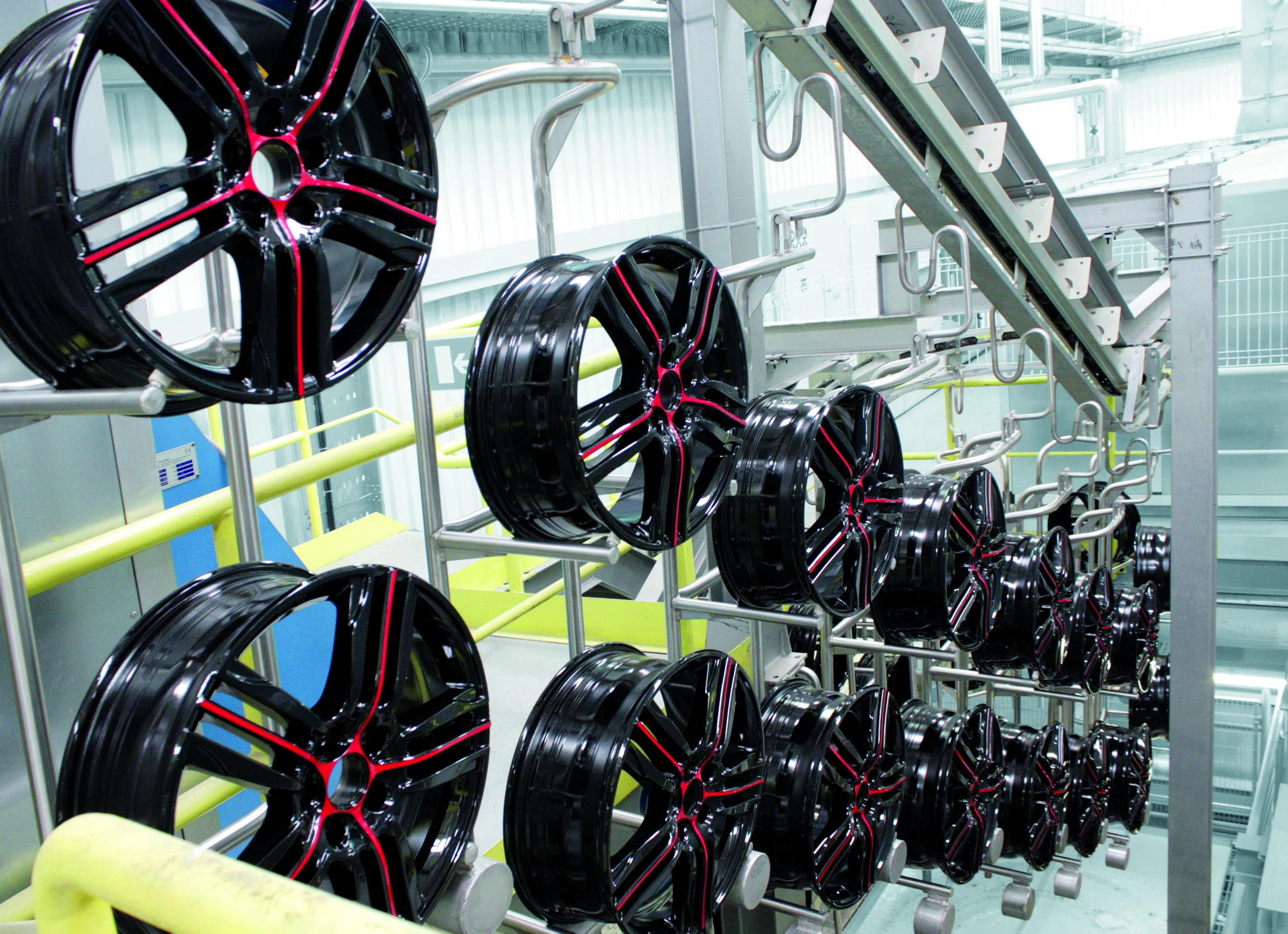 Dürr implements aluminum wheel painting lines for Ronal Group