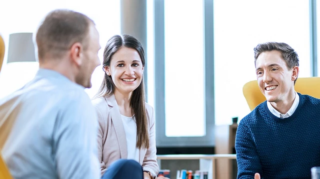 Students at Dürr connecting with each other