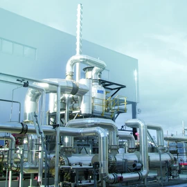 High-pressure catalytic systems frequently used for Air Pollution Control in the production of purified terephthalic acid (PTA).
