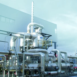 High-pressure catalytic systems frequently used for Air Pollution Control in the production of purified terephthalic acid (PTA).