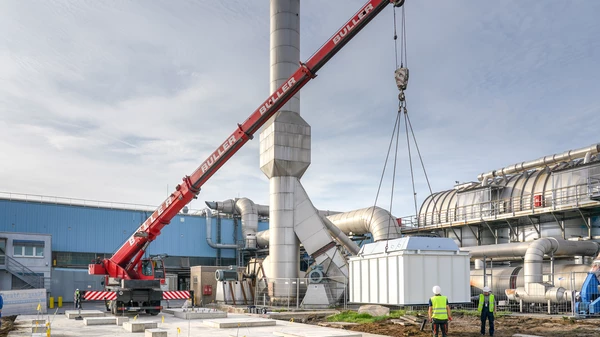 Oxidizer relocation and installation – relocation planning and management, ductwork design