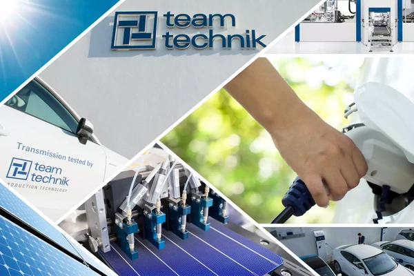 Sustainability at teamtechnik