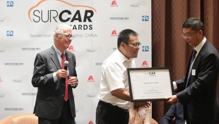 Dürr receives three SURCAR awards