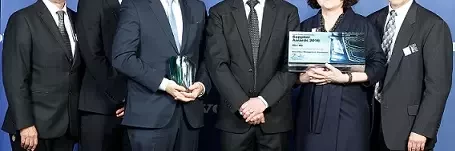 Volvo Group Trucks presents Dürr with the Volvo Group Purchasing Supplier Award 2016