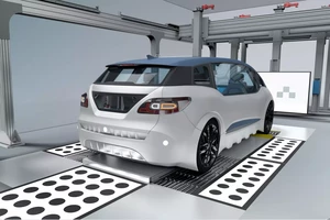 Autonomous Driving, Multi-sensor calibration test stand x-around