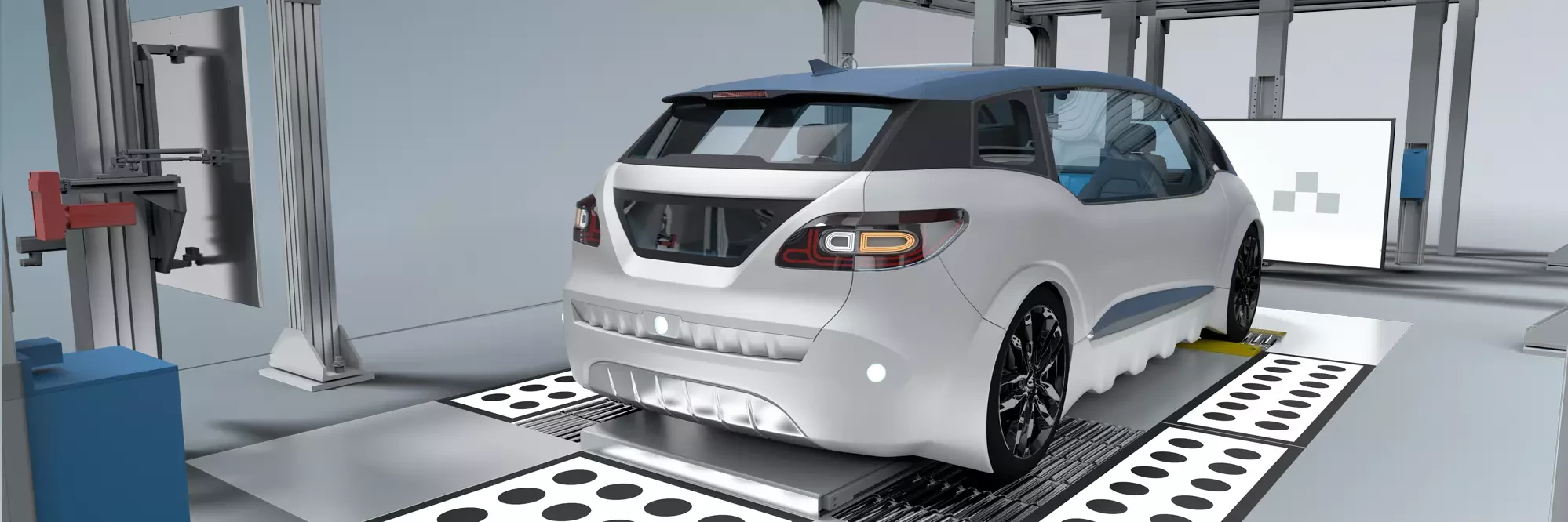 Autonomous Driving, Multi-sensor calibration test stand x-around