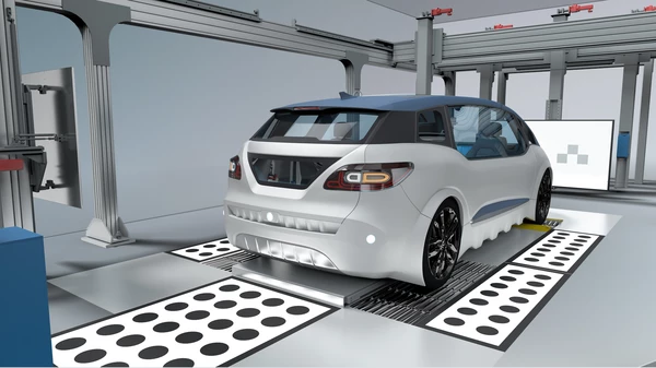 Autonomous Driving, Multi-sensor calibration test stand x-around