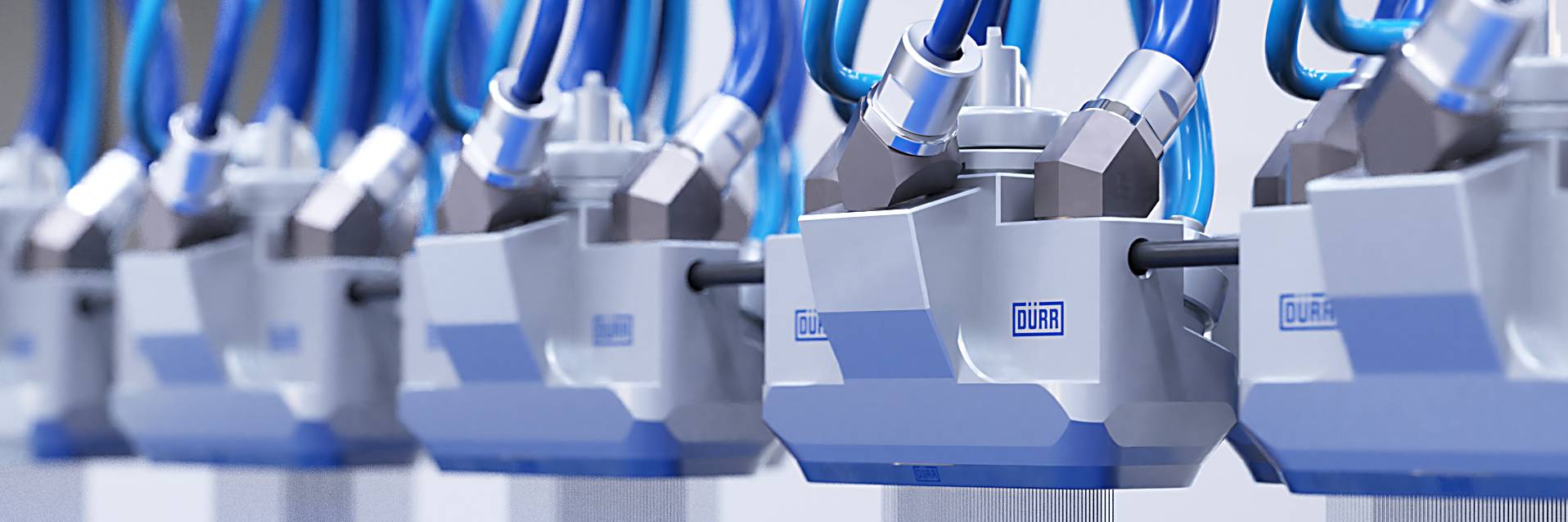 Oversprayfree painting in the test laboratory Dürr