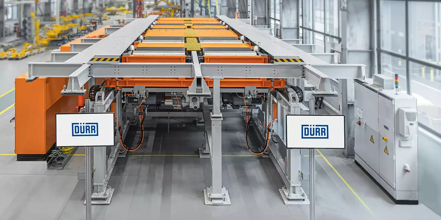 Dynamic driving test for commercial vehicles by Dürr