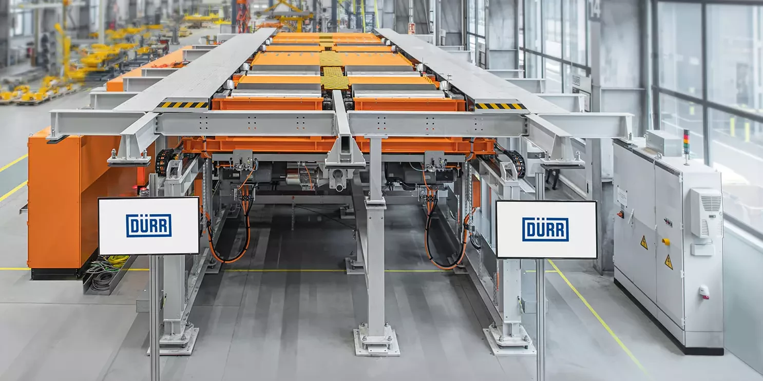 Dynamic driving test for commercial vehicles by Dürr