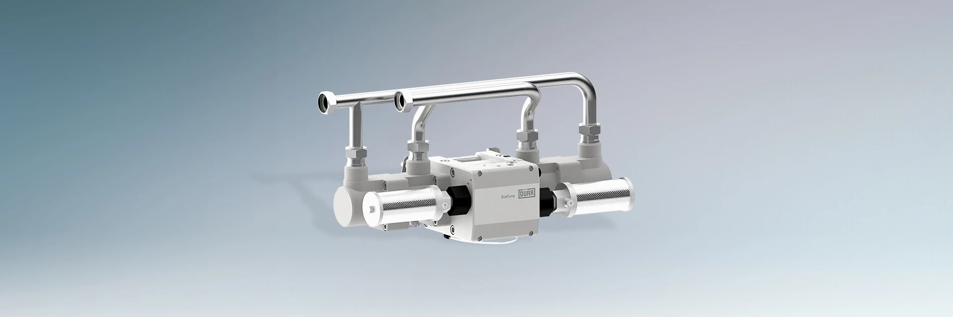 Luftbetriebene Horizontalkolbenpumpe