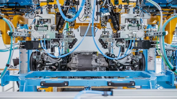 Dürr's Axle setting is a key component in the assembly process