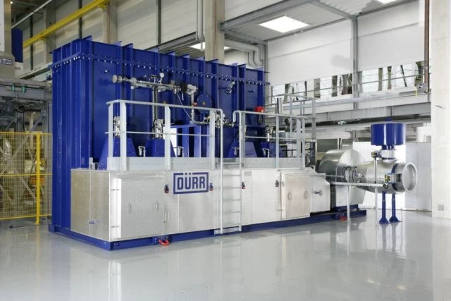 The Ecopure® CTO regenerative thermal oxidizer for small exhaust air flow rates.