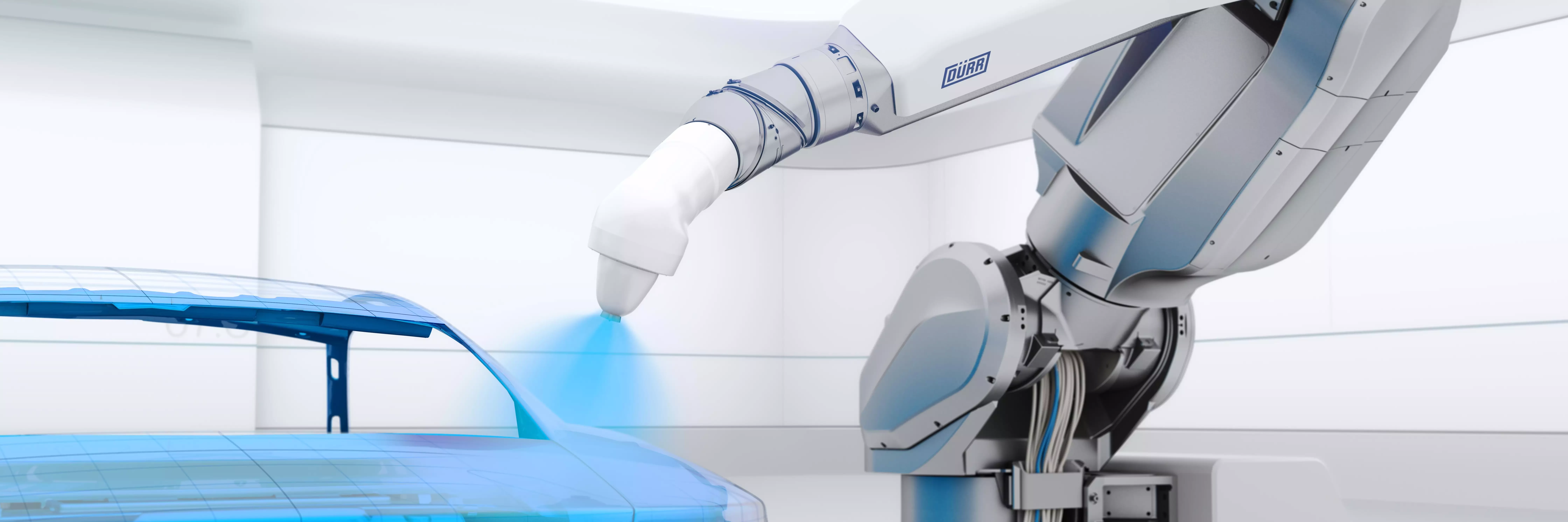 New painting robot with cloud-enabled control