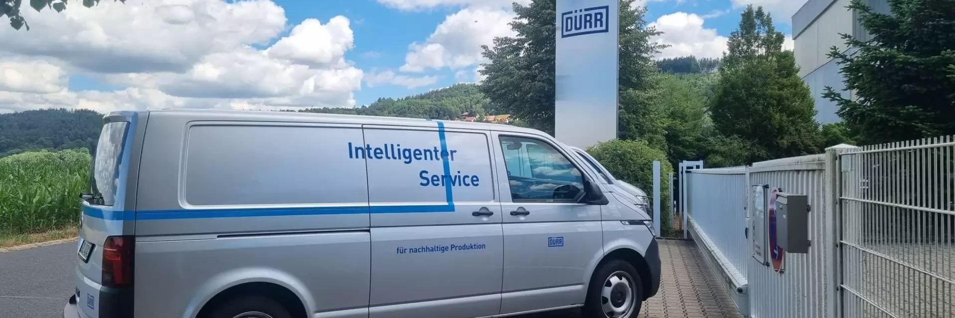 The durr service vehicles received a new design
