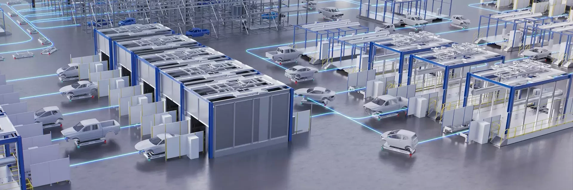 Dürr EcoProfleet in a paint shop illustration