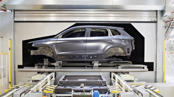 Skoda in CO2 neutral car body curing