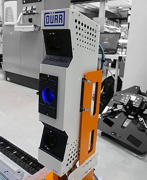 Wheel alignment for commercial vehicles with x-3Dsurface by Dürr