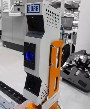 Wheel alignment for commercial vehicles with x-3Dsurface by Dürr