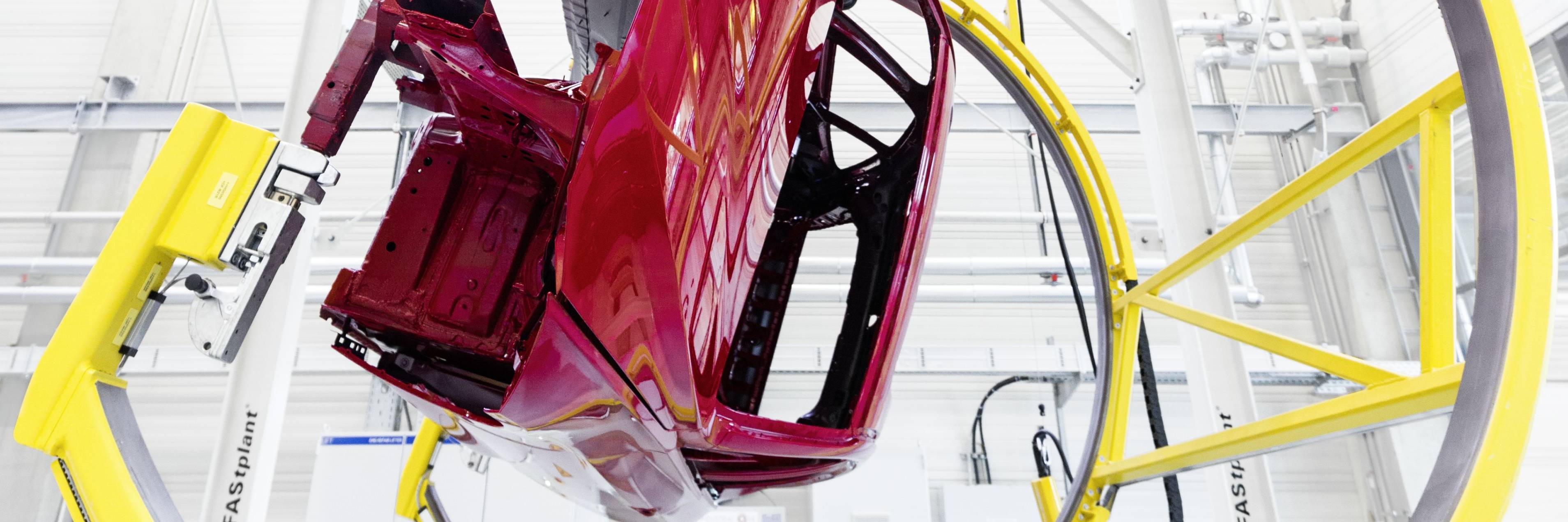 Overhead conveyors for paint shops Dürr