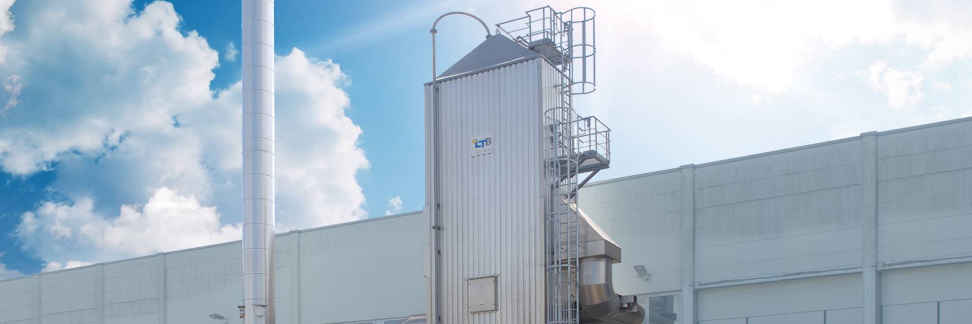 Sorpt.X SQ crossflow packed bed filters Dürr