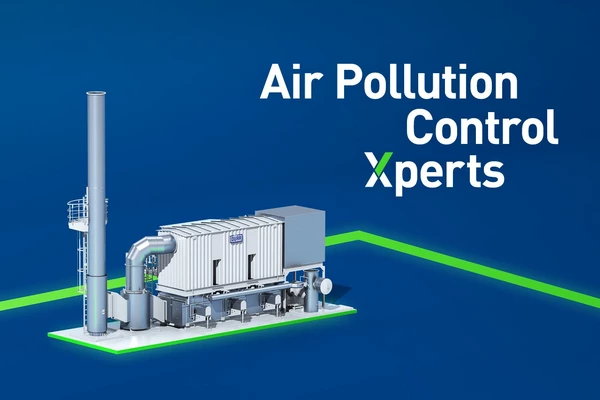 Purificação de gases e ar de exaustão