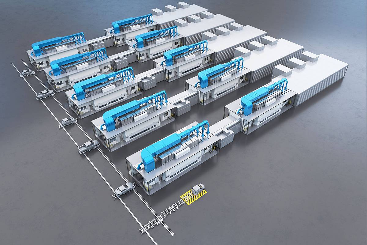 3D Image of Dürr's EcoProbooth