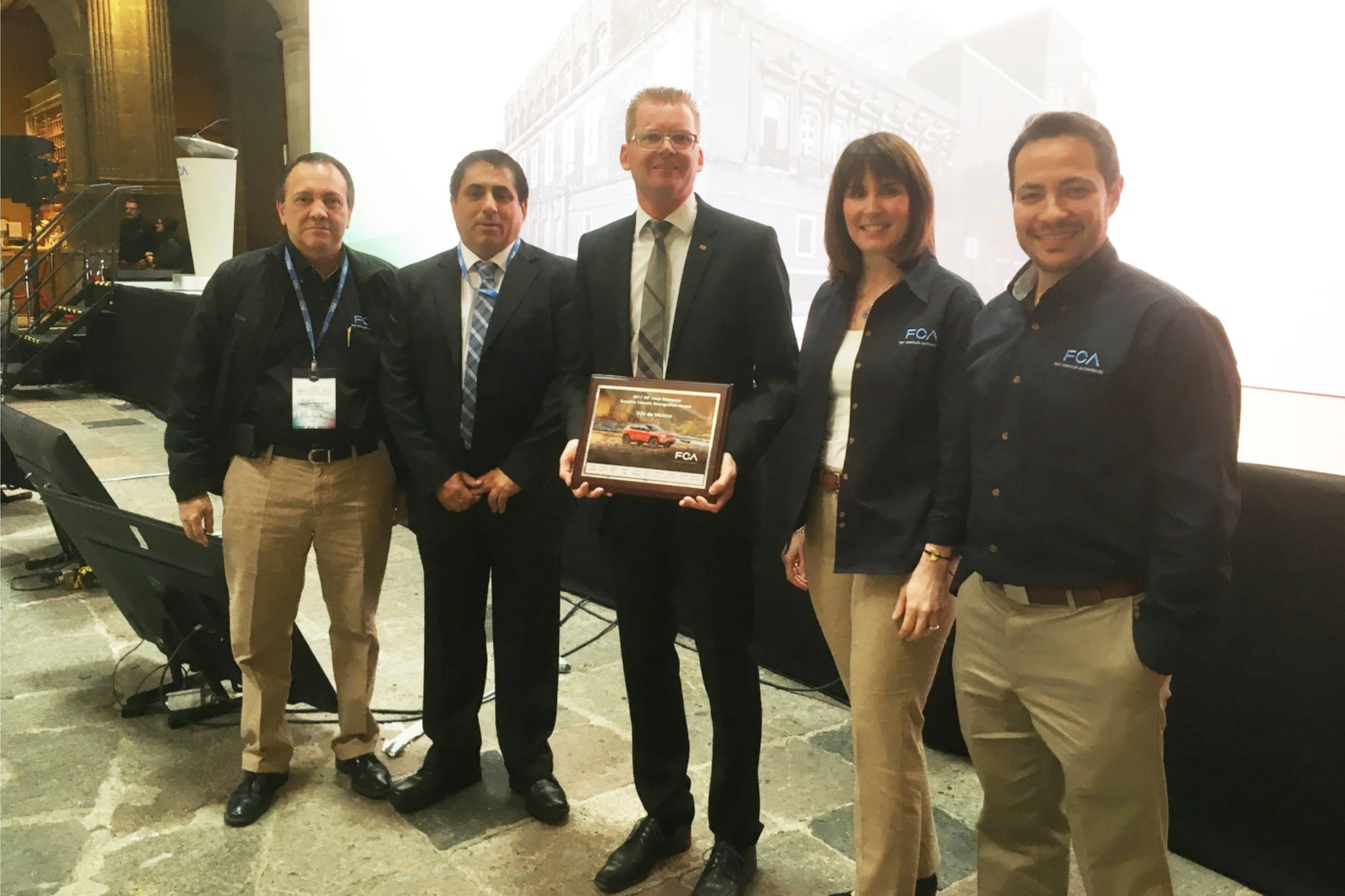 Dürr receives FCA Supplier Recognition Award