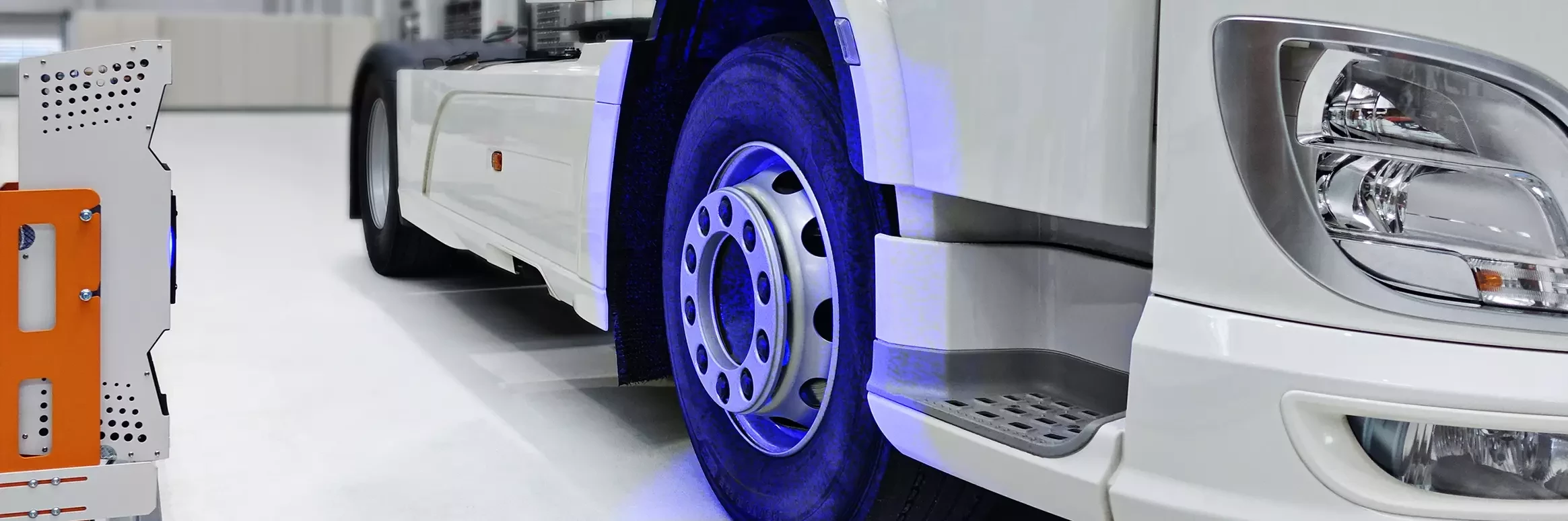 Wheel alignment for commercial vehicles by Dürr