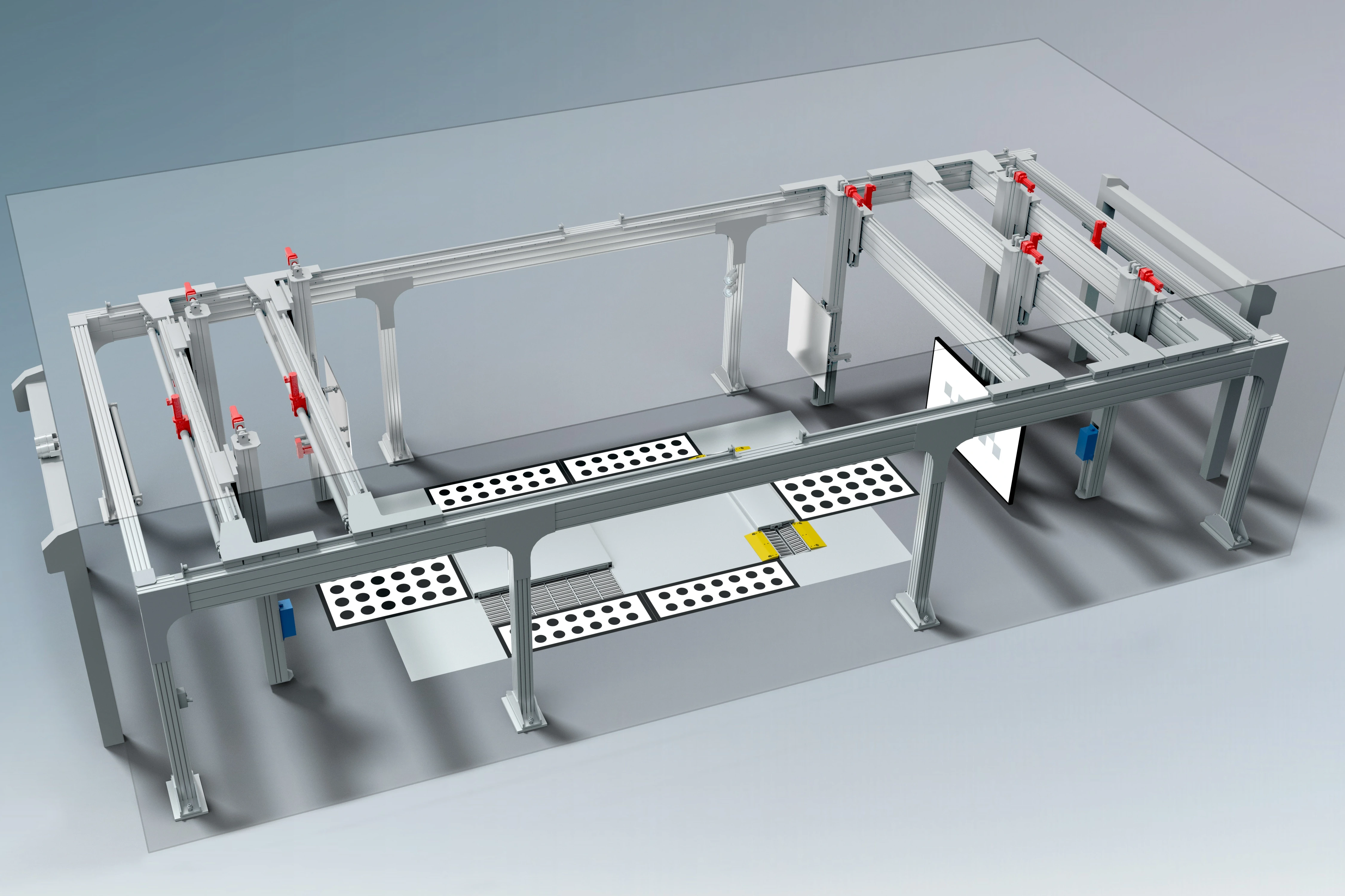 Autonomous Driving, Multi-sensor calibration test stand x-around