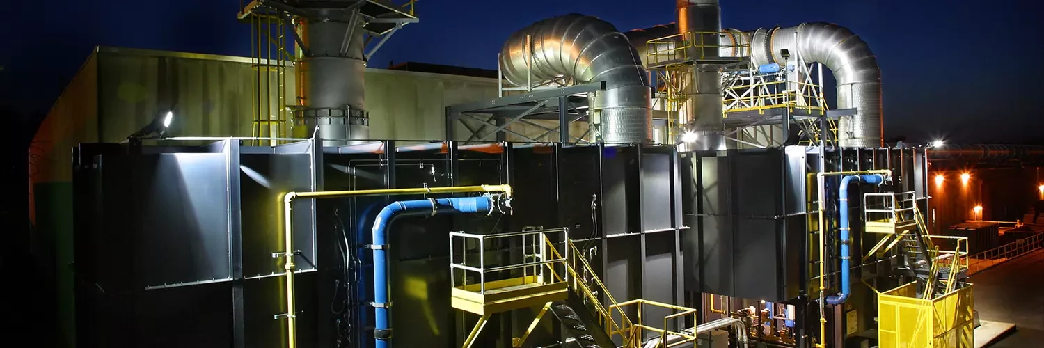 Dürr regenerative thermal oxidizer RTO