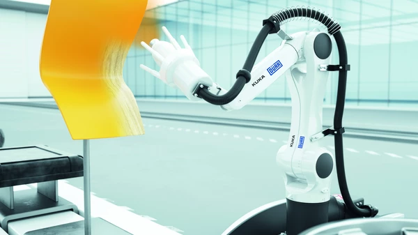 Paint robot ready2spray by Dürr is suitable for the general industry.